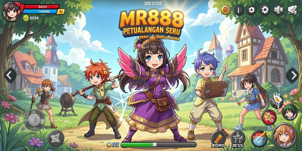 Tangkap momen aksi seru dari gameplay MR888 yang penuh warna.
