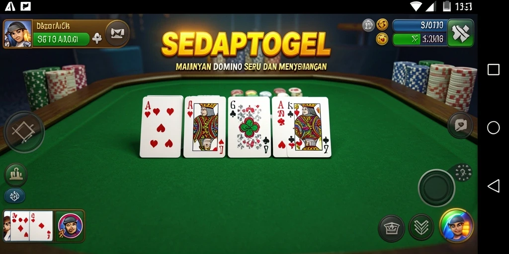 Tampilan gameplay SEDAPTOGEL yang menarik dan interaktif.